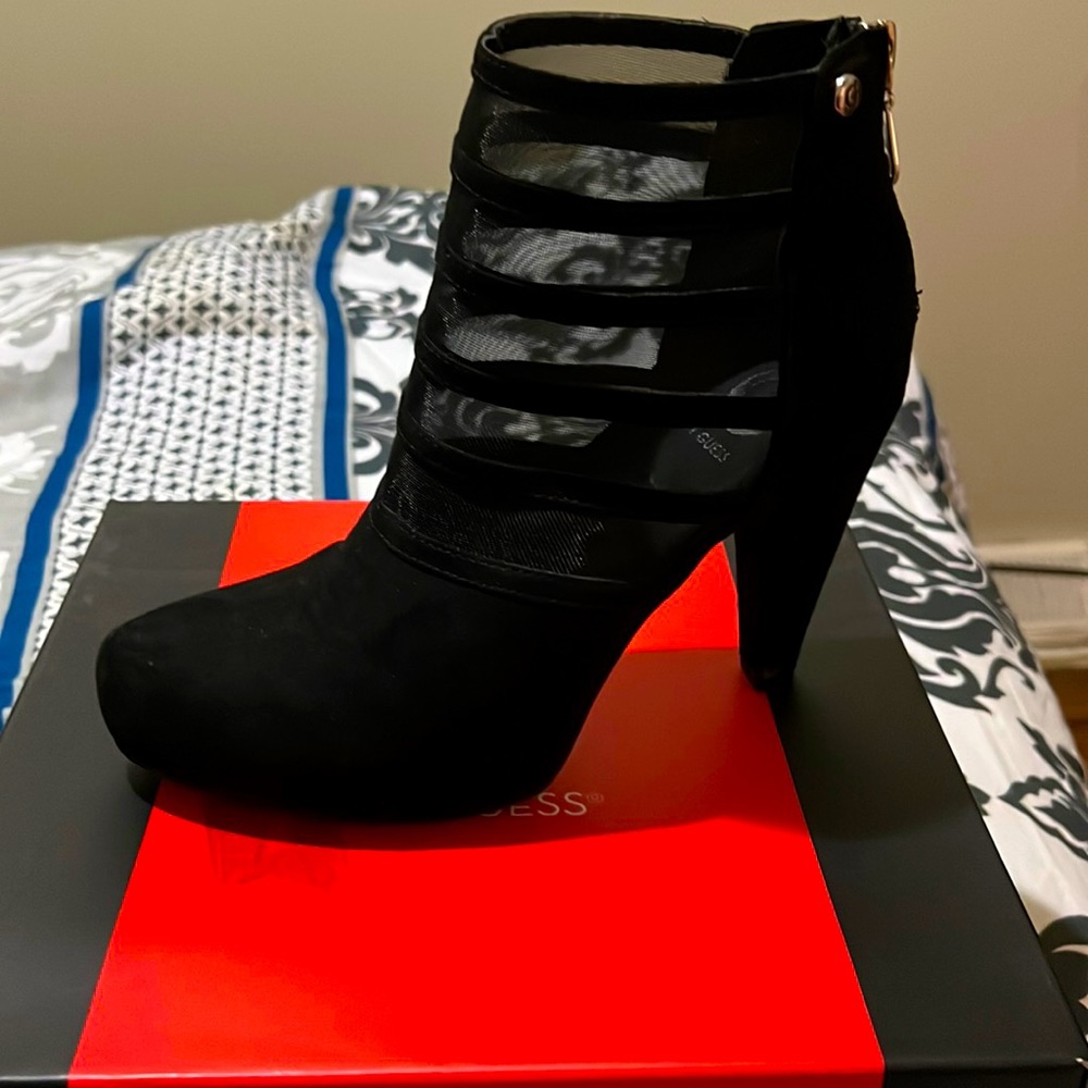 G by Guess black heeled boots